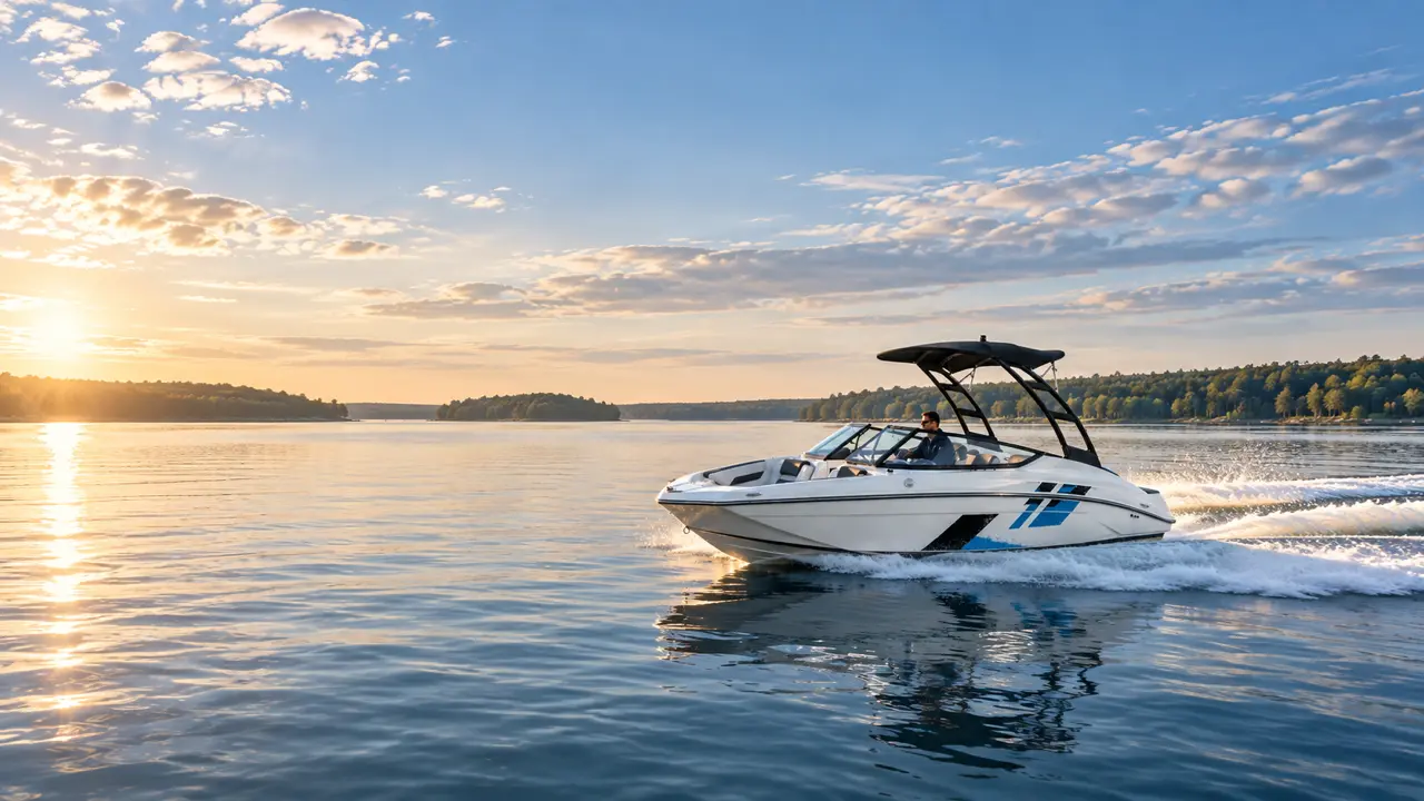 Катер Campion Chase 550i на воде
